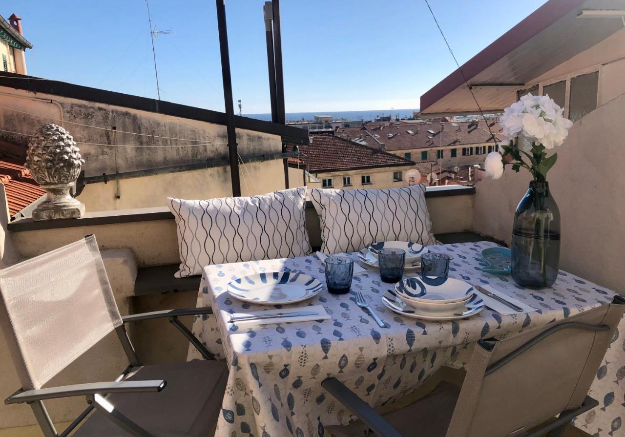 Appartamento Ai Piedi Della Pigna 圣雷默 外观 照片